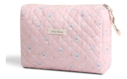 Dalulu Bolsa De Maquillaje Floral Kawaii Coquette Bolsa De C