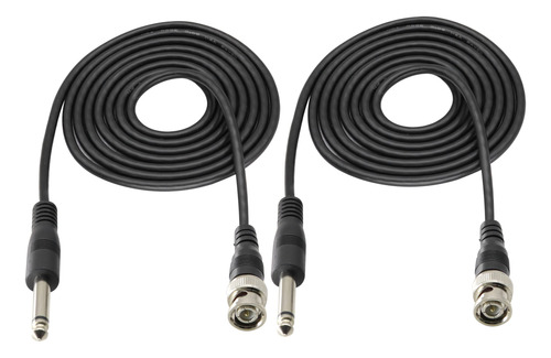 Hcfeng Cable Adaptador Bnc A 0.250 In Ts Macho Bnc Macho A 0