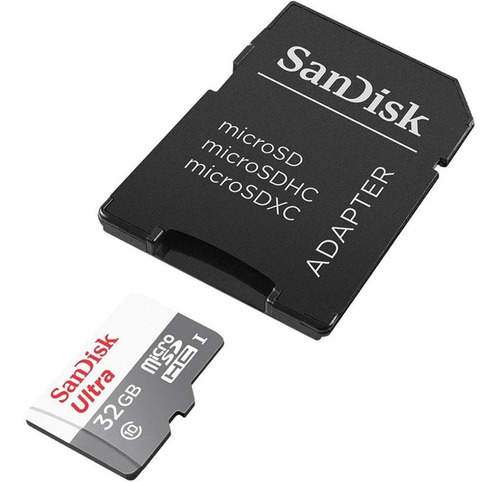 Cartão De Memória Micro Sd 32 Gb Sandisk Classe 10 Ultra