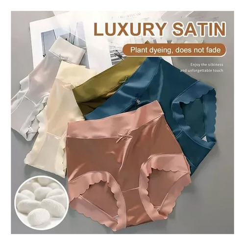 6pcs Bragas Para Seda De Cintura Higroscópicas Ginecológicas