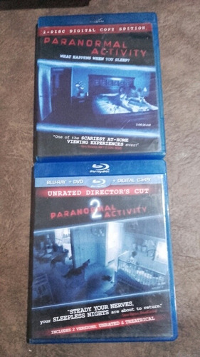 Paranormal Activity + Paranormal Activity 2 Blu-ray 