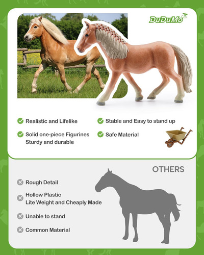 Juego De Establo Para Caballos De Juguete Con 3 Caballos Y 2 Color