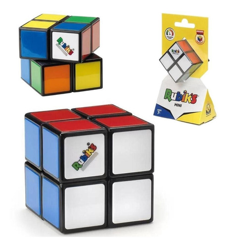 Cubo Mágico Rubiks Cube 2x2 - Quebra Cabeça Colorido Sunny