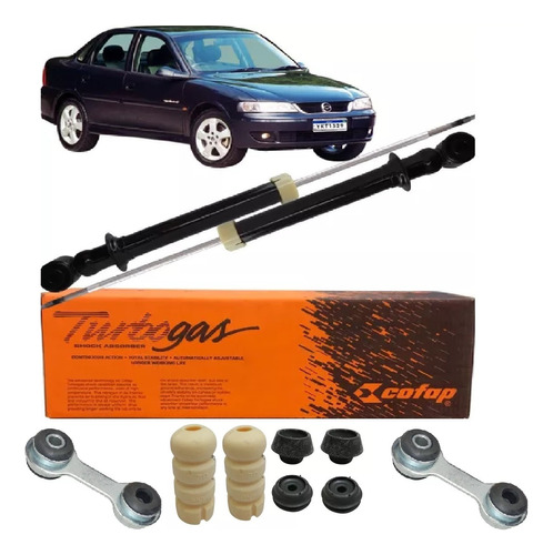 Kit Amortecedor Cofap Bieleta Traseira Vectra 1997 A 2005