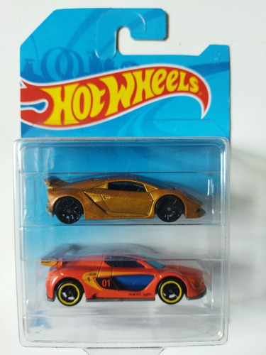 Hot Wheels Lamborghini Y Renault 2 Pack Lb1