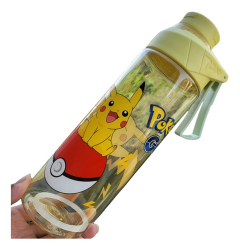 Botella De Agua Pikachu De 800 Ml