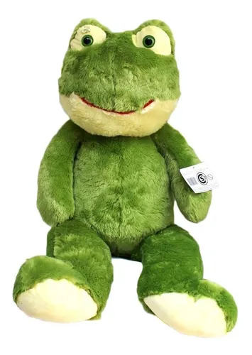 Sapo de peluche grande sale