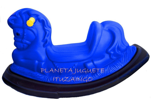 Caballito Mecedor Super Grande Rodacross Plastico Planeta