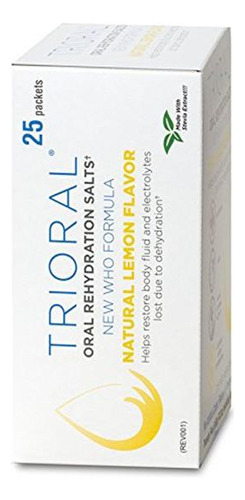 Trioral Limón Natural Con Sales De Rehidratación Oral De Ste