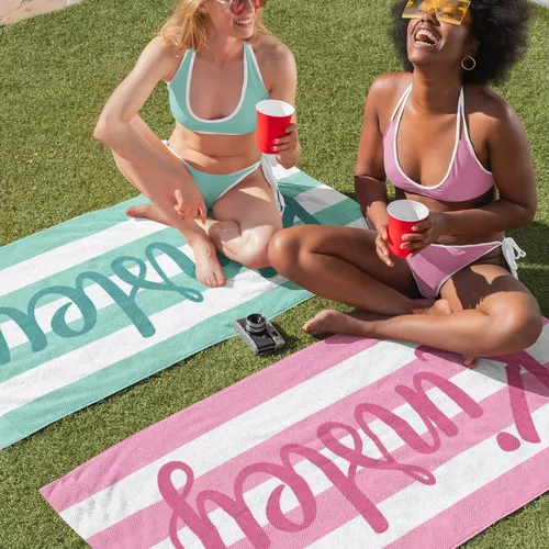 Toalla personalizada para playa: añade estilo a tus días de sol