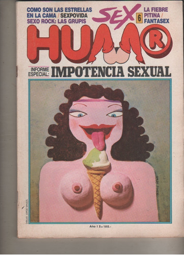 Revista ** Sex Humor ** N° 6 - De Noviembre Del Año 1984