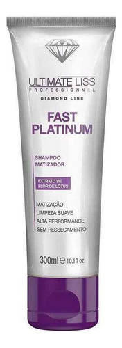 Shampoo Fast Platinum Diamond 300ml Ultimate Liss