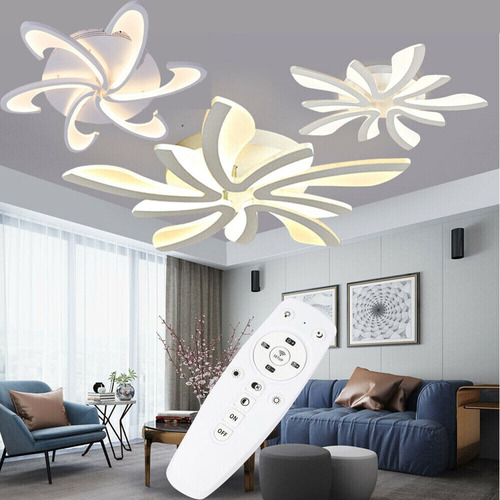 Modern Ceiling Light Led Acrylic Lamp Bedroom Living Roo Yyb