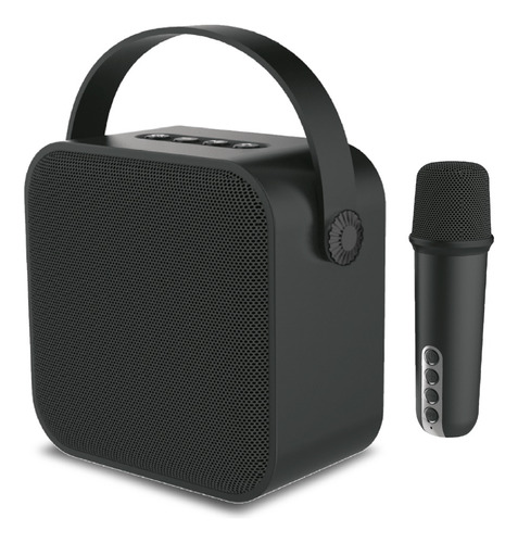 Parlante Portatil Soul Bluetooth Tws Karaoke I30 Mic Negro