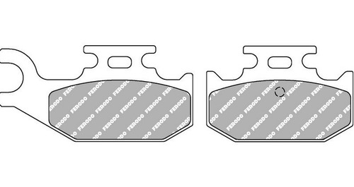 Imagen 2 de 5 de Pastilla De Freno Yamaha Raptor 700 Yfm 700 Fdb2235sg Ferodo