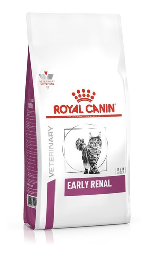 Imagen 1 de 1 de Alimento Royal Canin Veterinary Care Nutrition Feline Early Renal para gato adulto sabor mix en bolsa de 1.5 kg