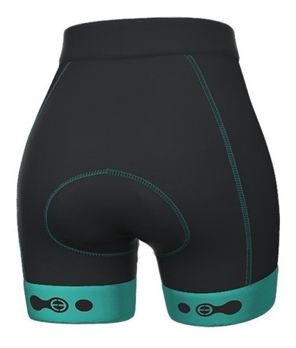Imagem 3 de 4 de Bermuda Ciclismo Fem Forro Gel Ert Tiffany