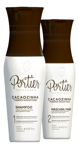 Portier Kit Cacaozinha ( Shampoo + Mascara ) 250ml