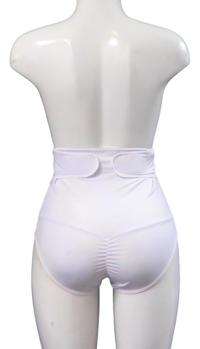 Panty Faja Post Parto De Lycra Blanco