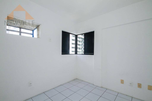 Apartamento Com 3 Quartos Para Alugar, 98 M² Por R$ 3.630/mês - Boa Viagem - Recife/pe - Ap0532