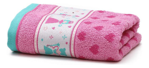 Toalha Jacquard Unique Gretel Rosto Rosa - Santista