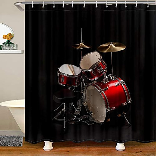 Cortinas De Baño Cortina De Ducha Con Temas Musicales