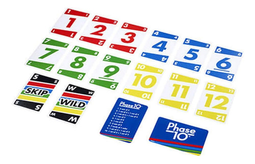 Juego De Cartas Mattel Phase 10 Con Juego De Cartas Skip-bo