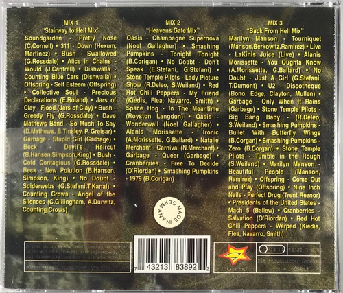 Imagen 2 de 2 de Alternatively Mix - Nirvana, Marilyn Manson, Offspring