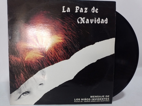 Disco Lp Mensaje De Los Niños Invidentes / Mario Arbelaez Ma