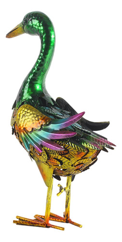 Estátua De Pato Cena De Decoração Externa Interna Vivid
