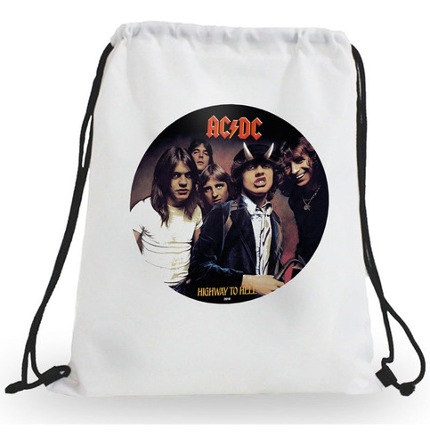 Tula Deportiva Acdc Rock Morral Maleta