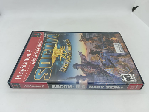 Jogo Socom 1 U.s. Navy Seals Playstation 2 Original Ps2 Mídi (Usado)