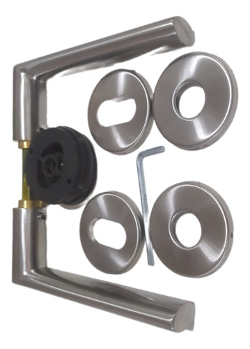 Maçaneta La Fonte 892 Inox C/ros-inl Atac. Kit 5 Pares Ext.