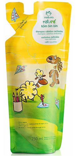 Repuesto Shampoo Cabellos Ondulados Nature 250 Ml.