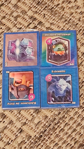 Mini Albun Figuritas Clash Royale Completo A Pegar