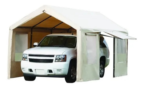 Carpa Toldo Con Armazón De Acero 3m X 6m Autos Camionetas