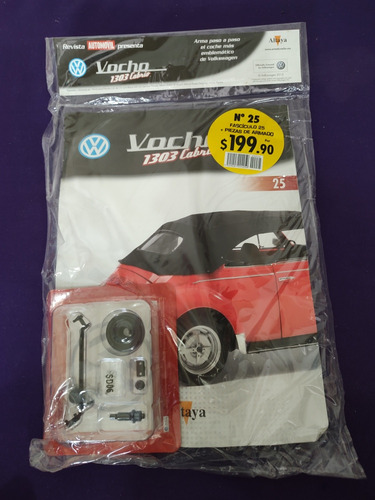 Altaya Arma Tu Vocho 1303 Cabrio Volkswagen Fascículo 25 (Usado)