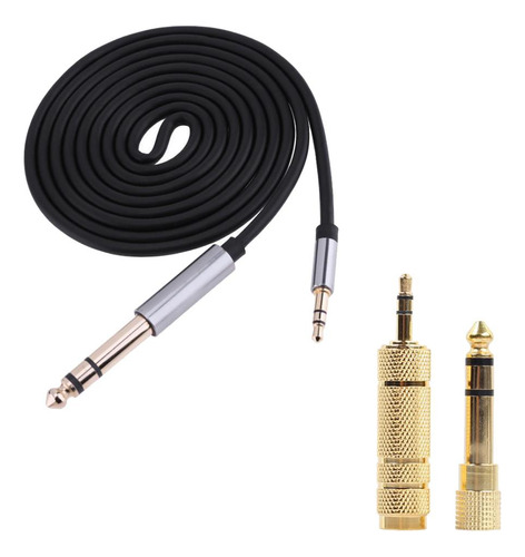 1.5m Cable Adaptador De 6.35mm A 3.5mm Esté, Enchufe De