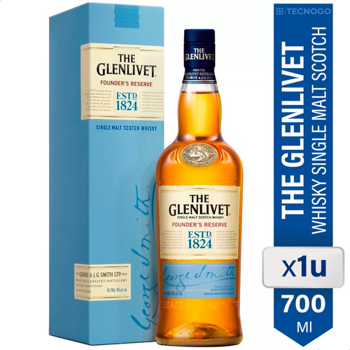 Whisky Glenlivet Founder Reserve Botella 750 Ml 01almacen