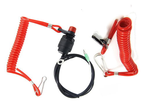 Motor De Barco Motor Kill Stop Switch Cordón De Seguridad