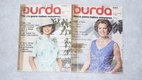 Revistas Burda Moden Año 1977 Con Moldes