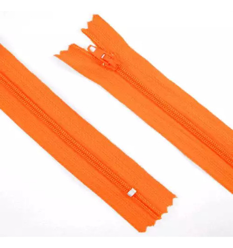 Zíper Nylon Fixo 30 Cm Kit Com 5 Unidades