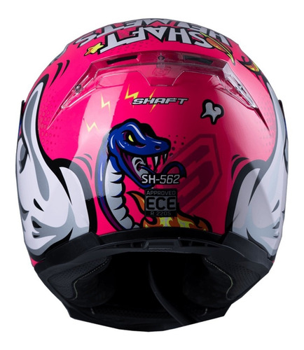 Casco Integral Trukeer Visor Transparente Shaft