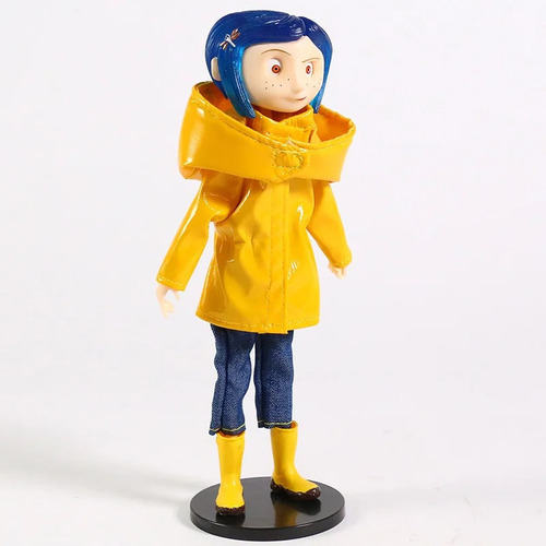 Figura De Acción Neca Coraline 7 En Camisa A Rayas, Juguete