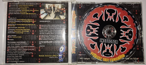 Inspector Alma En Fuego Cd Enhanced 2002 (Usado)