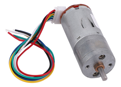 Motor De Engranajes Diy Encoder Con Soporte De Montaje, Kit