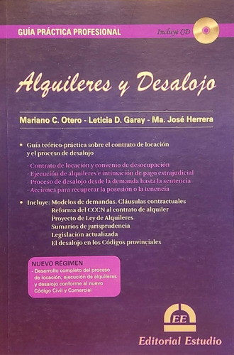 Alquileres Y Desalojo - Otero - Garay - Herrera