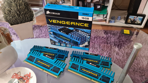 Kit Memoria Ram Vengeance Blue 16gb 4 Corsair 4x 4gb