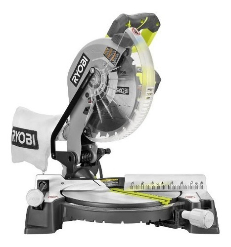 Sierra De Inglete Ryobi 10 In. Compound Miter Saw Con Led 