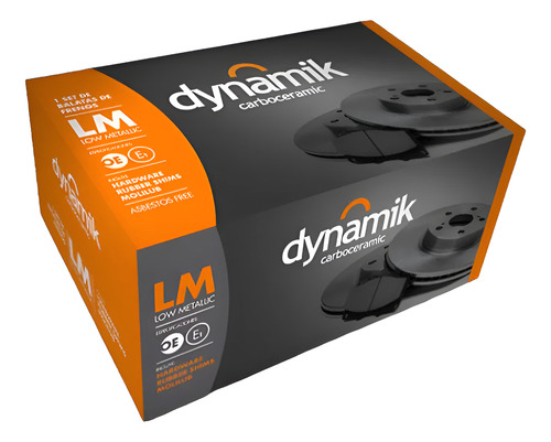Balatas Dynamik Carboceramic Mazda Protege 99-00